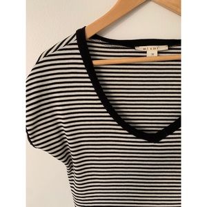 Striped t shirt dress